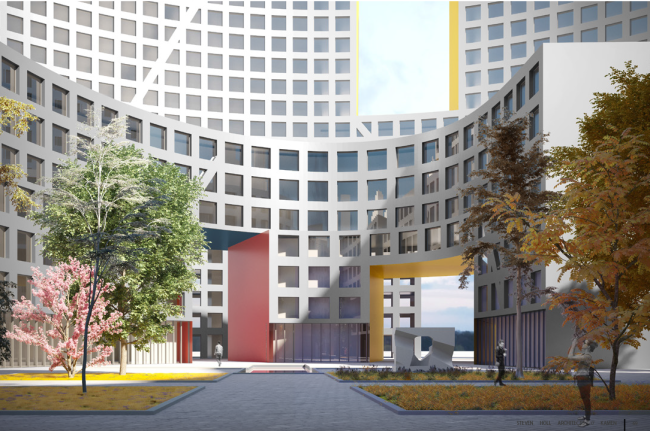 ��������� ��������� ������ ��������� ����������� � �� ������ + Steven Holl Architects