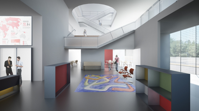 ������������ ����� Colors of Humanity, ������ � Steven Holl Architects