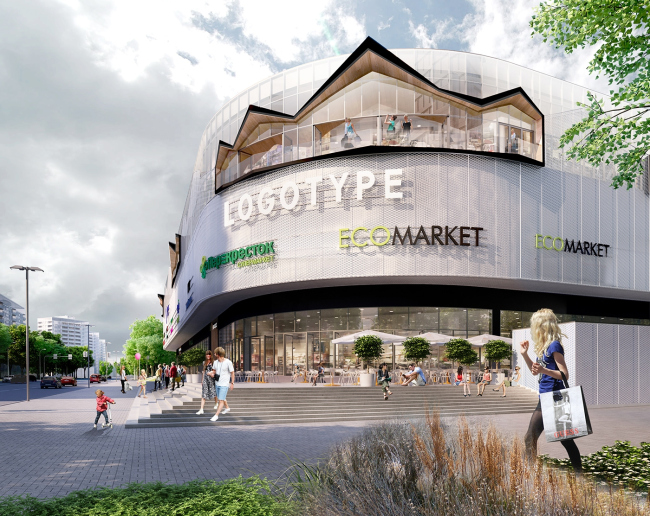 Renovation of the "Fifth Avenue" shopping center � Blank Architects