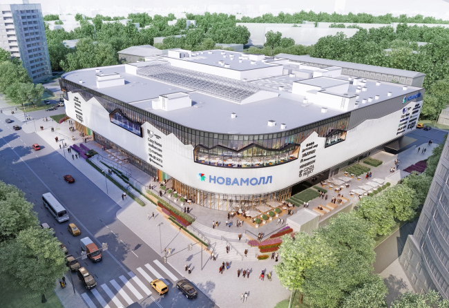 Renovation of the "Fifth Avenue" shopping center � Blank Architects