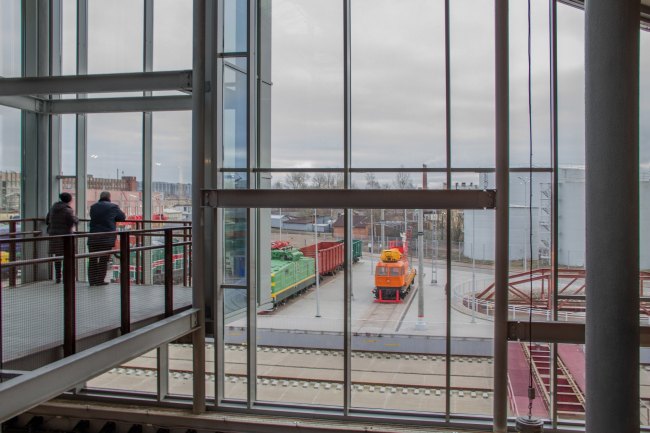 The Central Museum of the Oktyabrskaya Railway. The open-air exposition  Studio 44