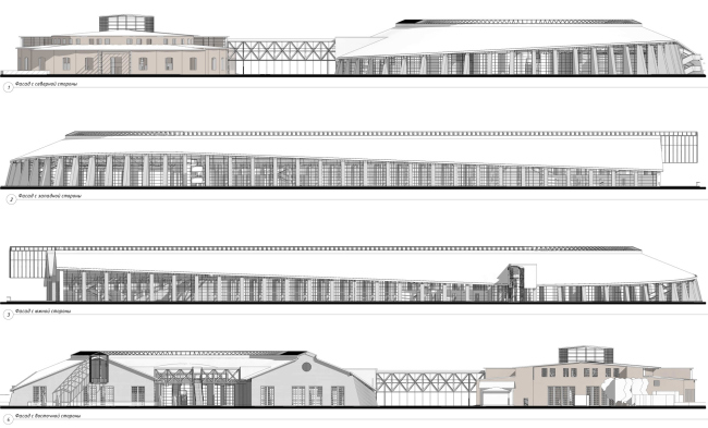 The Central Museum of the Oktyabrskaya Railway. Facades  Studio 44