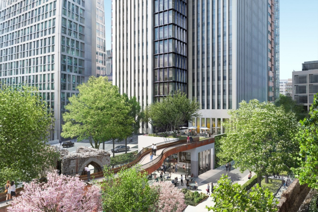 �������� ������� �������� London Wall Place �  Make Architects 