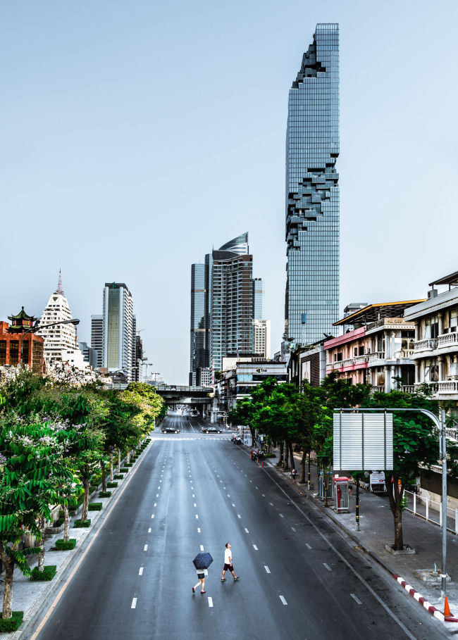����� Mahanakhon. ������: Buro Ole Scheeren Group � ���� ���� HLS