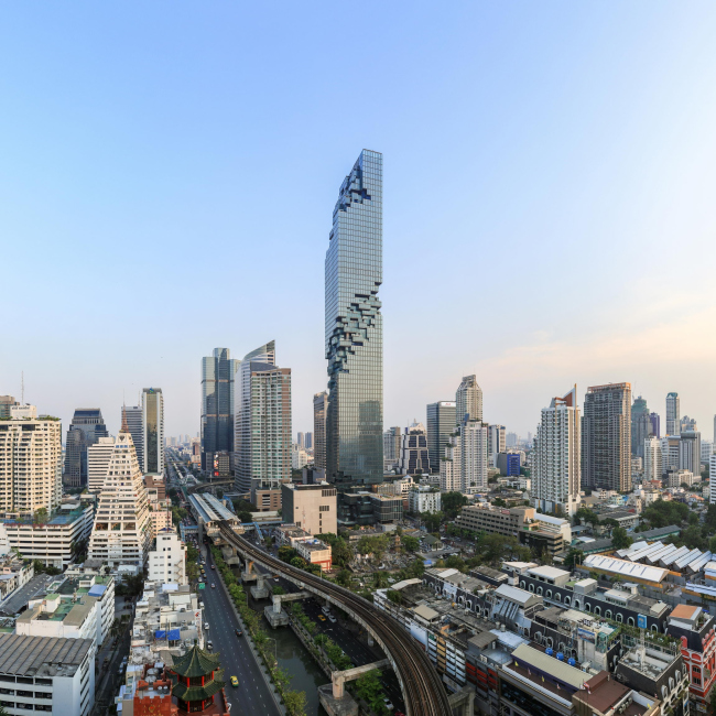 ����� Mahanakhon. ������: Buro Ole Scheeren Group � ���� ���� HLS