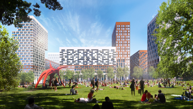 "Green Square" - the place for games and active recreation � UNK project