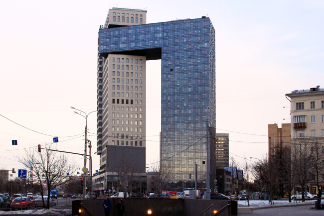 "Golden Gate" multifunctional complex  Pavel Andreev. Photograph  Julia Tarabarina, Archi.ru