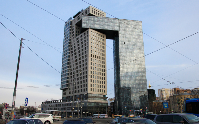 "Golden Gate" multifunctional complex  Pavel Andreev. Photograph  Julia Tarabarina, Archi.ru