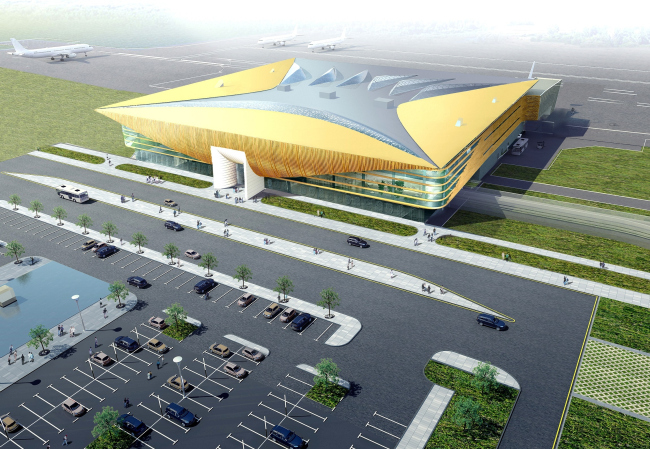 Новый пассажирский терминал аэропорта в Перми