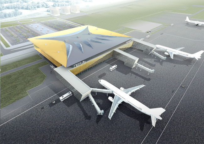 Новый пассажирский терминал аэропорта в Перми 