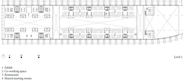 ������ �����������-��������� Station F  � Wilmotte & Associés Architectes