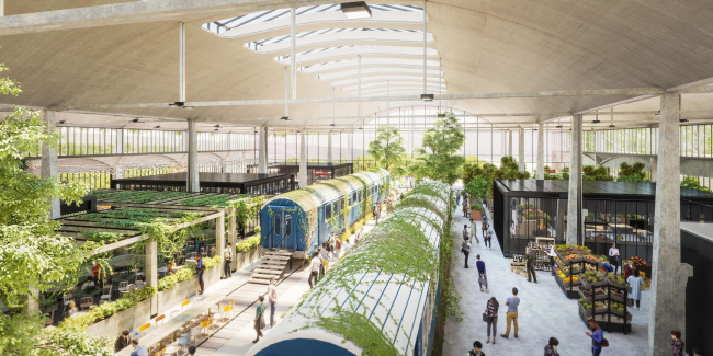 ������ �����������-��������� Station F. ��������. �������� � ����� 2017  � Wilmotte & Associés Architectes