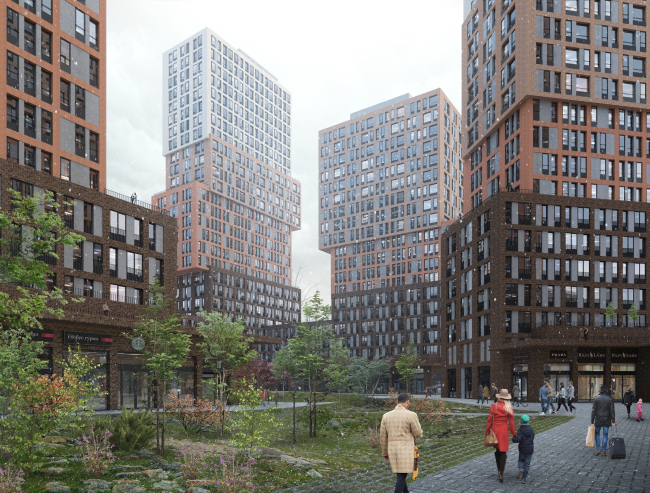 "Vander Park" housing complex � APEX project bureau