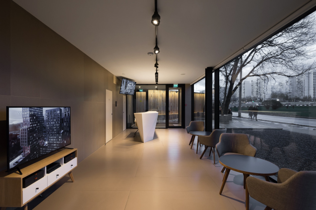 Sales office. Photograph � Ilia Ivanov