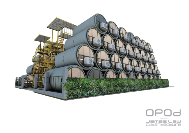 OPod Tube House � James Law Cybertecture
