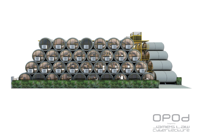 OPod Tube House � James Law Cybertecture