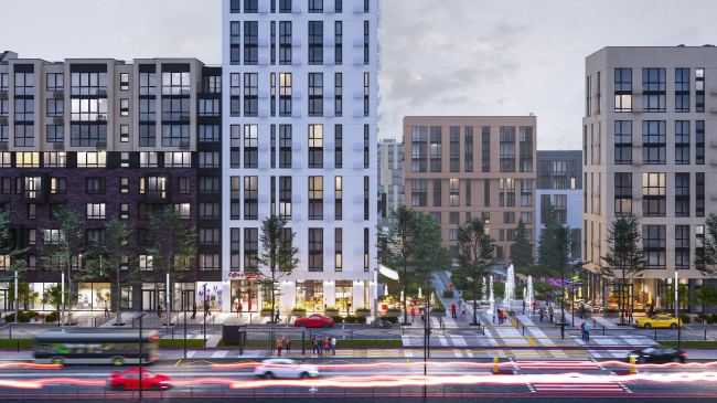 "Fayna Town" housing complex. First stage of construction � ARKHIMATIKA