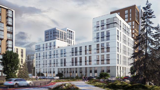 "Fayna Town" housing complex. First stage of construction � ARKHIMATIKA