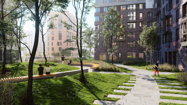 "Fayna Town" housing complex. First stage of construction � ARKHIMATIKA