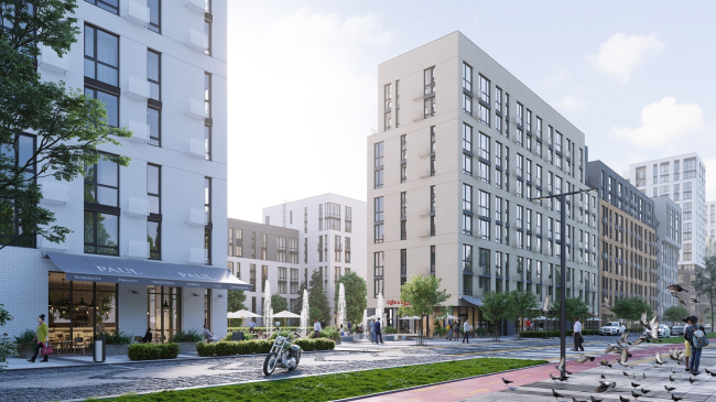 "Fayna Town" housing complex. First stage of construction � ARKHIMATIKA