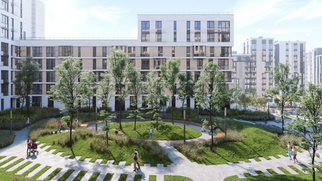 "Fayna Town" housing complex. First stage of construction � ARKHIMATIKA