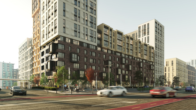 "Fayna Town" housing complex. First stage of construction � ARKHIMATIKA