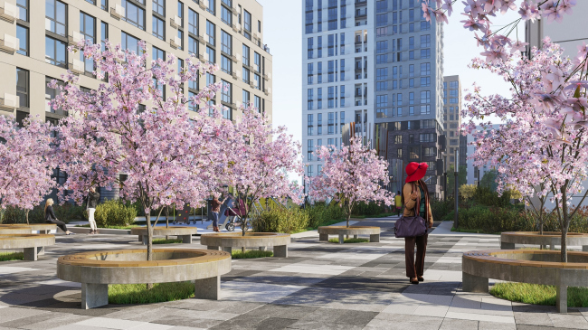 "Fayna Town" housing complex. First stage of construction � ARKHIMATIKA