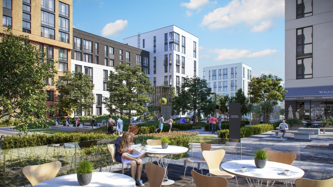 "Fayna Town" housing complex. First stage of construction � ARKHIMATIKA