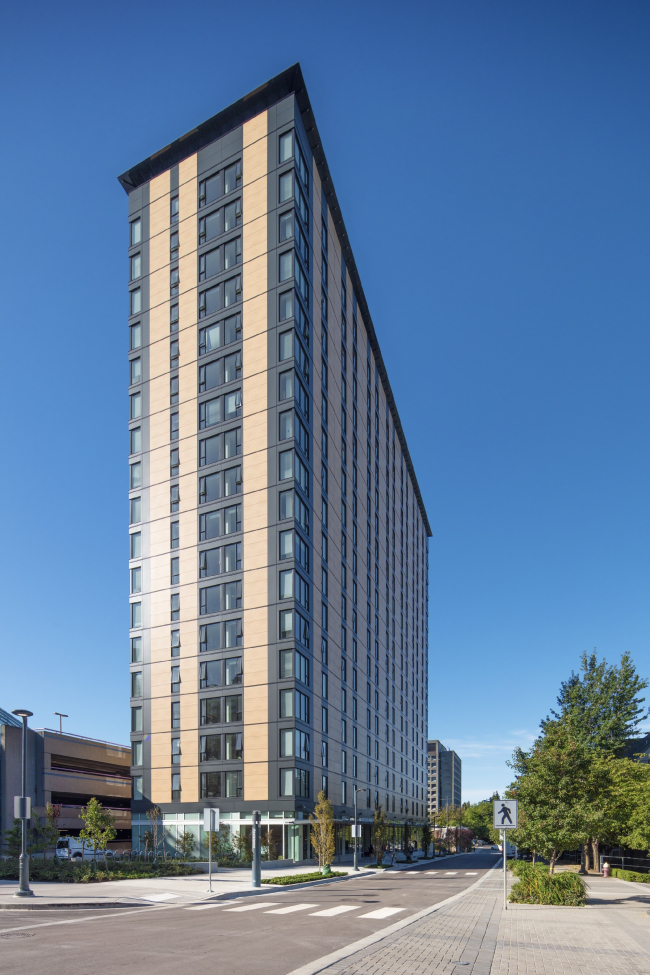 ������������ ���������� Brock Commons Tallwood House, ��������, ������. 
Acton Ostry Architects Inc. ����������� ������������� ��������� ������� �� ���������