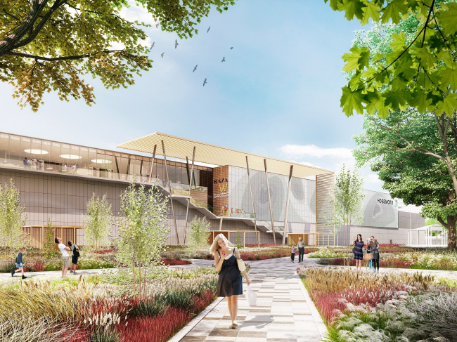 "Golden Babylon Otradnoe" shopping mall � Blank Architects