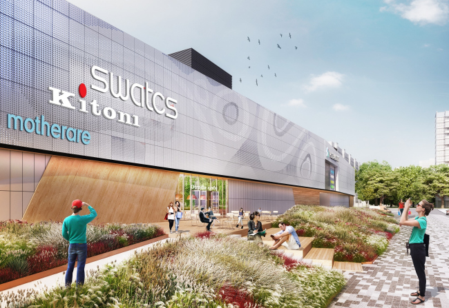 "Golden Babylon Otradnoe" shopping mall � Blank Architects