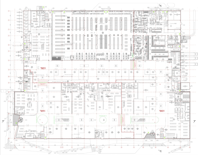 "Golden Babylon Otradnoe" shopping mall  Blank Architects