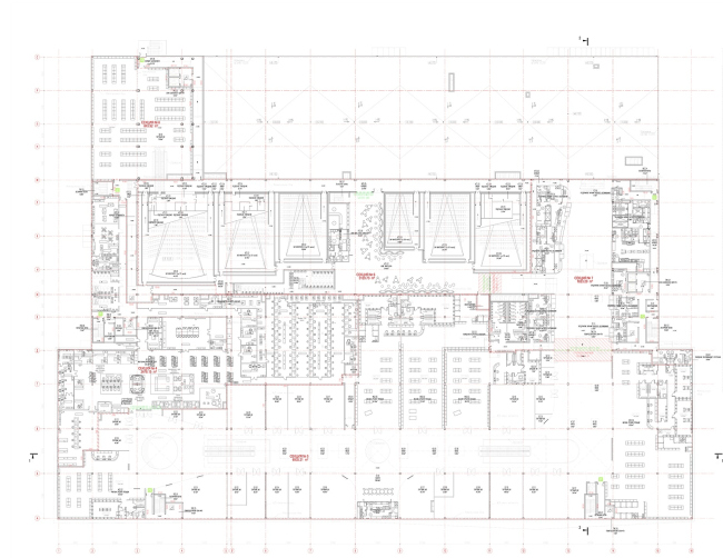 "Golden Babylon Otradnoe" shopping mall  Blank Architects