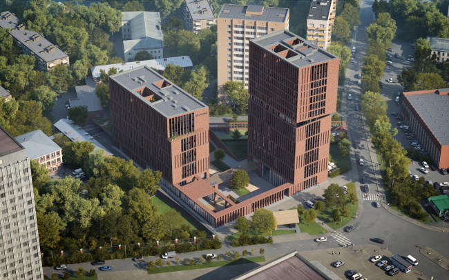 ЖК «Эгодом» © Сергей Скуратов ARCHITECTS