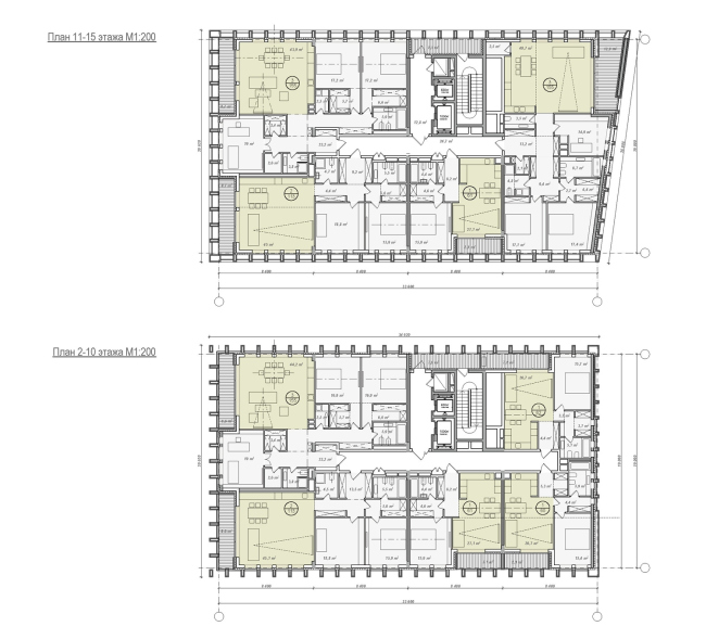 ЖК «Эгодом» © Сергей Скуратов ARCHITECTS