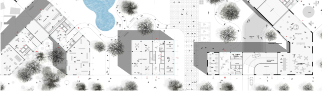 Концепция стандартного жилья для среднеэтажной модели застройки © Boustany – Suphasidh – Desfonds + A2OM (международная команда)