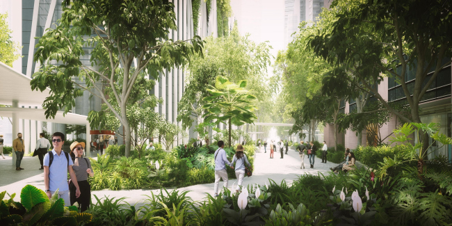 ��������� 88 Market Street. ����������� � BIG-Bjarke Ingels Group, ������������� Carlo Ratti Associati