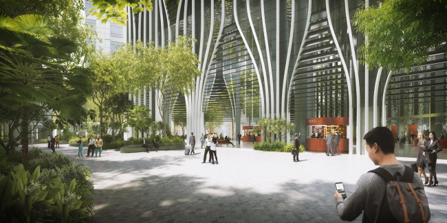 ��������� 88 Market Street. ����������� � BIG-Bjarke Ingels Group, ������������� Carlo Ratti Associati