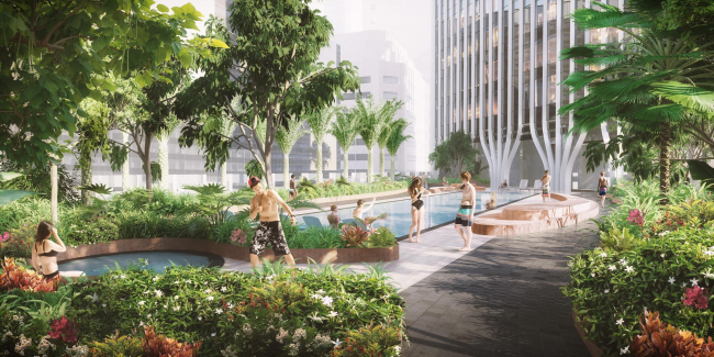 ��������� 88 Market Street. ����������� � BIG-Bjarke Ingels Group, ������������� Carlo Ratti Associati