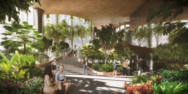  88 Market Street.   BIG-Bjarke Ingels Group,  Carlo Ratti Associati