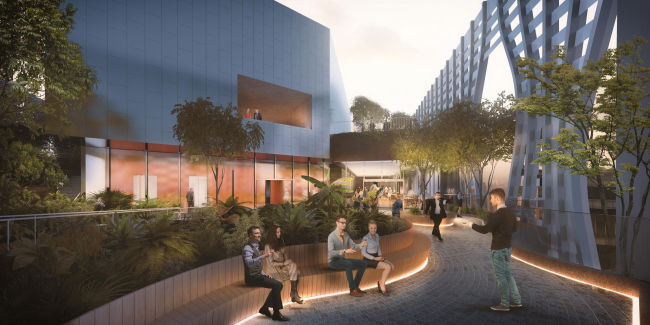 ��������� 88 Market Street. ����������� � BIG-Bjarke Ingels Group, ������������� Carlo Ratti Associati