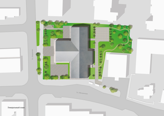 The project of restoring the Zvenigorod Manège. Master plan � People's Architect