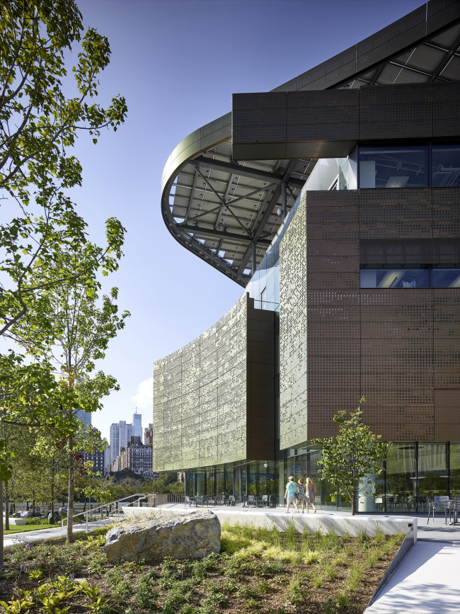 ������ ��������-����� �� ������� Cornell Tech. ����: Matthew Carbone ��� Morphosis
