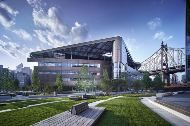 ������ ��������-����� �� ������� Cornell Tech. ����: Matthew Carbone ��� Morphosis