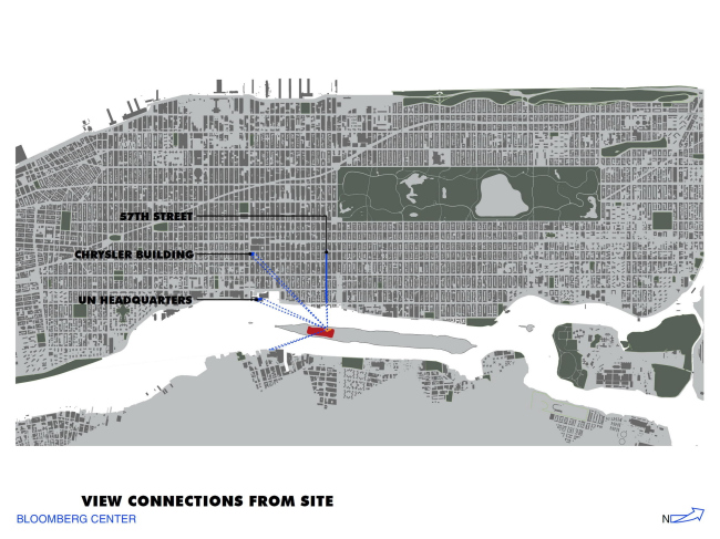 ������ ��������-����� �� ������� Cornell Tech. �����������: Morphosis