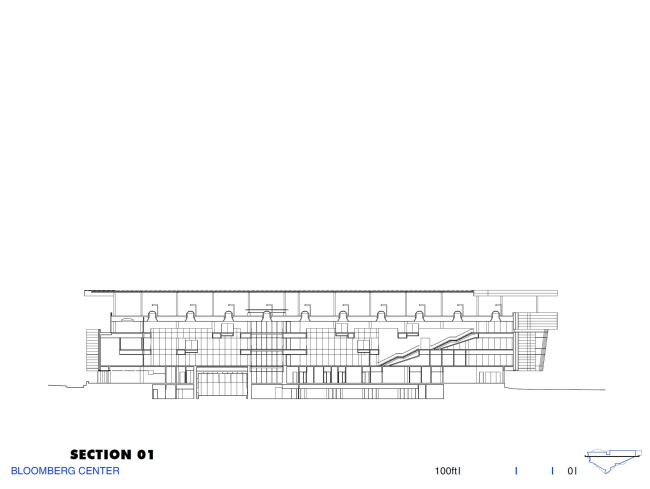 ������ ��������-����� �� ������� Cornell Tech. �����������: Morphosis