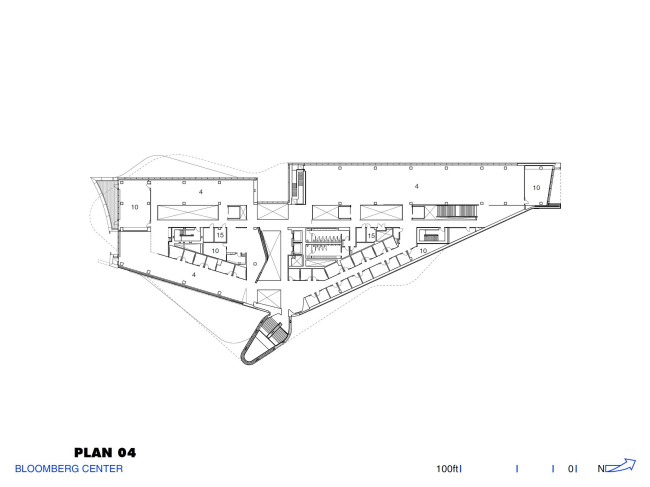 ������ ��������-����� �� ������� Cornell Tech. �����������: Morphosis