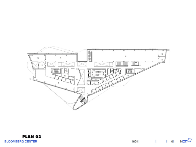 ������ ��������-����� �� ������� Cornell Tech. �����������: Morphosis