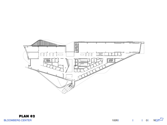 ������ ��������-����� �� ������� Cornell Tech. �����������: Morphosis