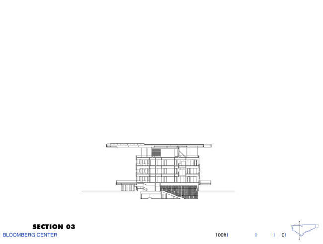 ������ ��������-����� �� ������� Cornell Tech. �����������: Morphosis